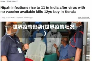 世界疫情形势(世界疫情壮况)