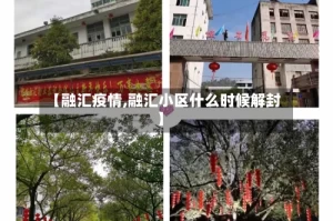 【融汇疫情,融汇小区什么时候解封】