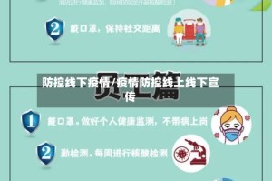 防控线下疫情/疫情防控线上线下宣传