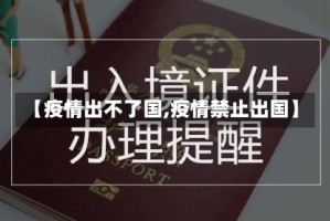 【疫情出不了国,疫情禁止出国】