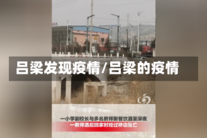 吕梁发现疫情/吕梁的疫情