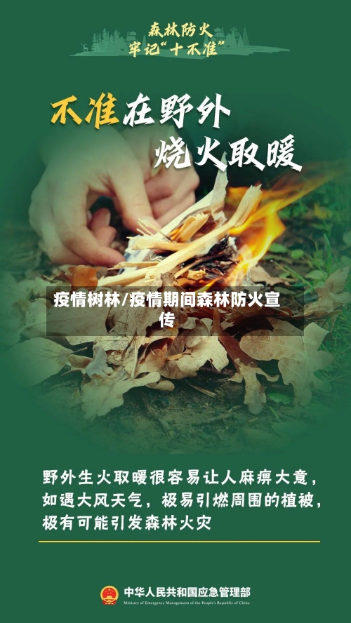 疫情树林/疫情期间森林防火宣传-第1张图片