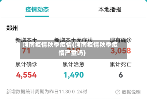 河南疫情秋季疫情(河南疫情秋季疫情严重吗)-第2张图片