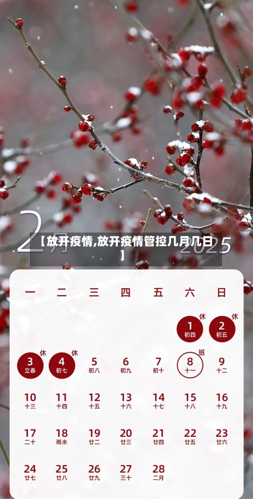 【放开疫情,放开疫情管控几月几日】-第1张图片