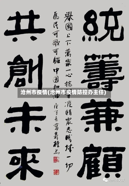 沧州市疫情(沧州市疫情防控办主任)-第1张图片