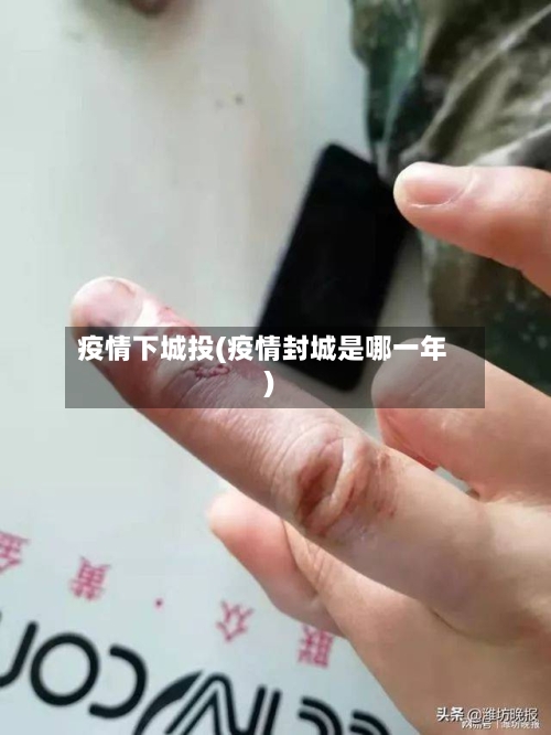 疫情下城投(疫情封城是哪一年)-第2张图片