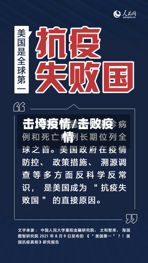 击垮疫情/击败疫情-第2张图片