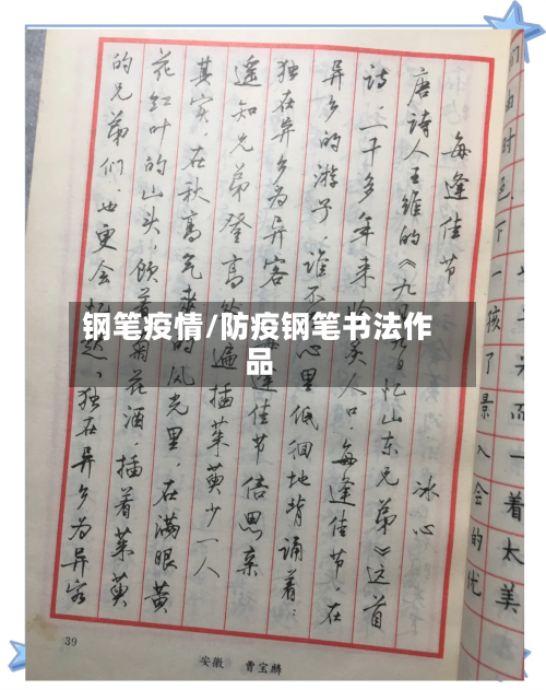 钢笔疫情/防疫钢笔书法作品-第3张图片