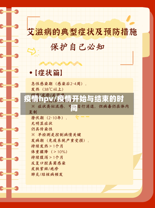 疫情hpv/疫情开始与结束的时间-第1张图片