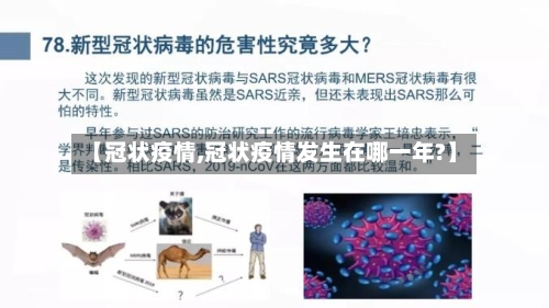 【冠状疫情,冠状疫情发生在哪一年?】-第1张图片