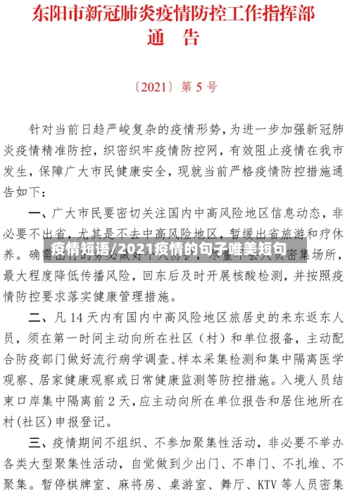 疫情短语/2021疫情的句子唯美短句-第2张图片